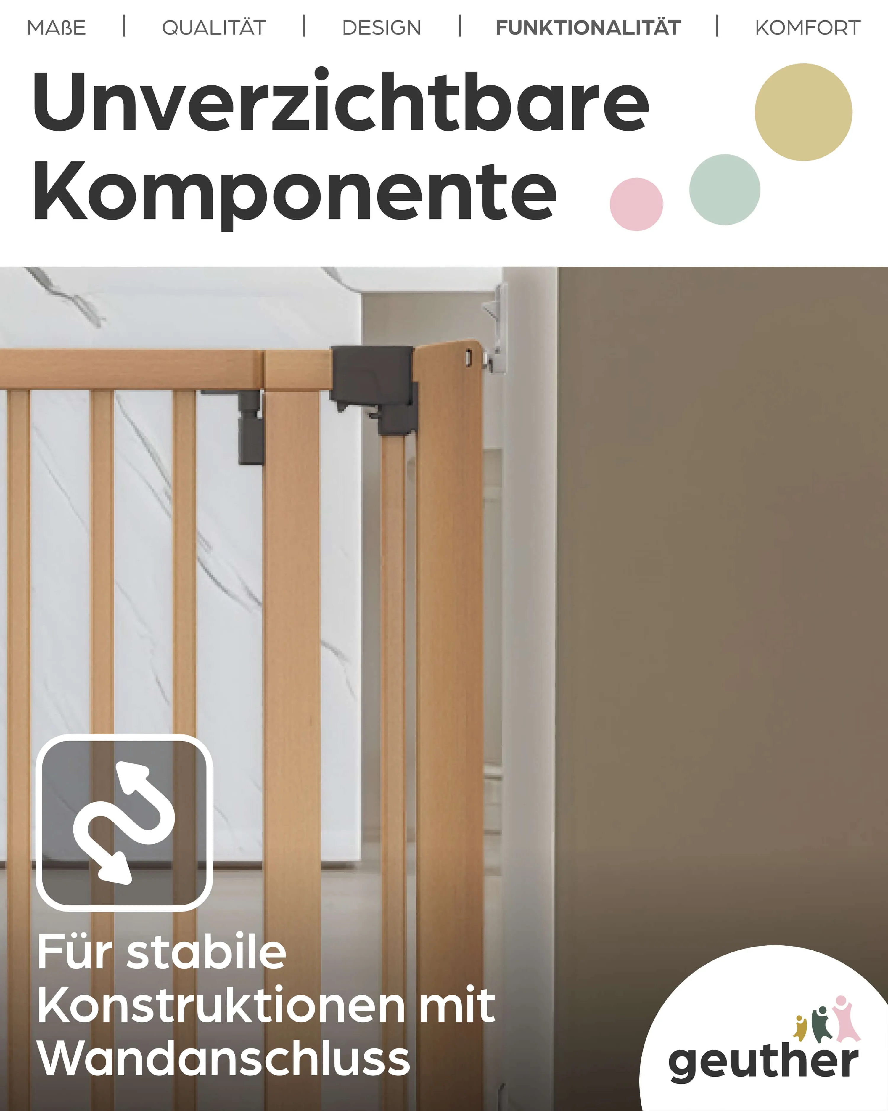 Konfigurationsgitter Yoko - Panel für Wandmontage