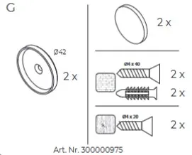 Montagebeutel Easylock Plus Treppenschutzgitter 2793/4793