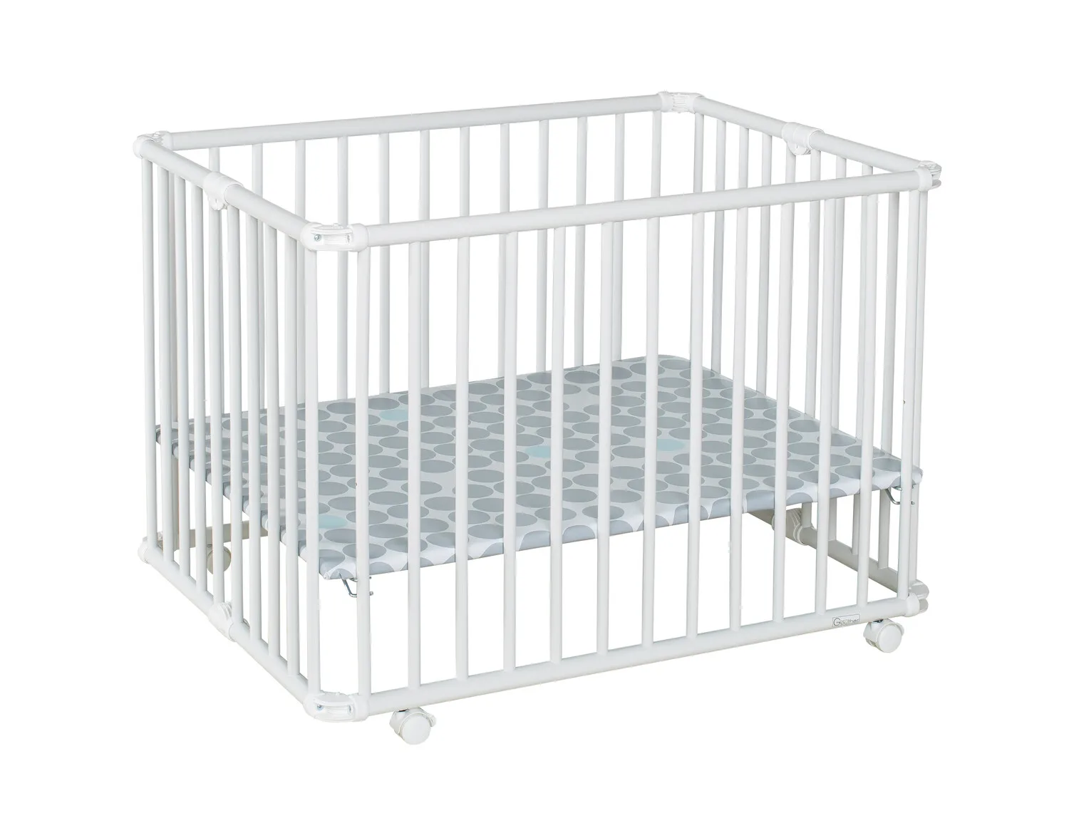 Laufgitter Lucilee. 76x97 und 90x97 cm. mobil auf Rollen
