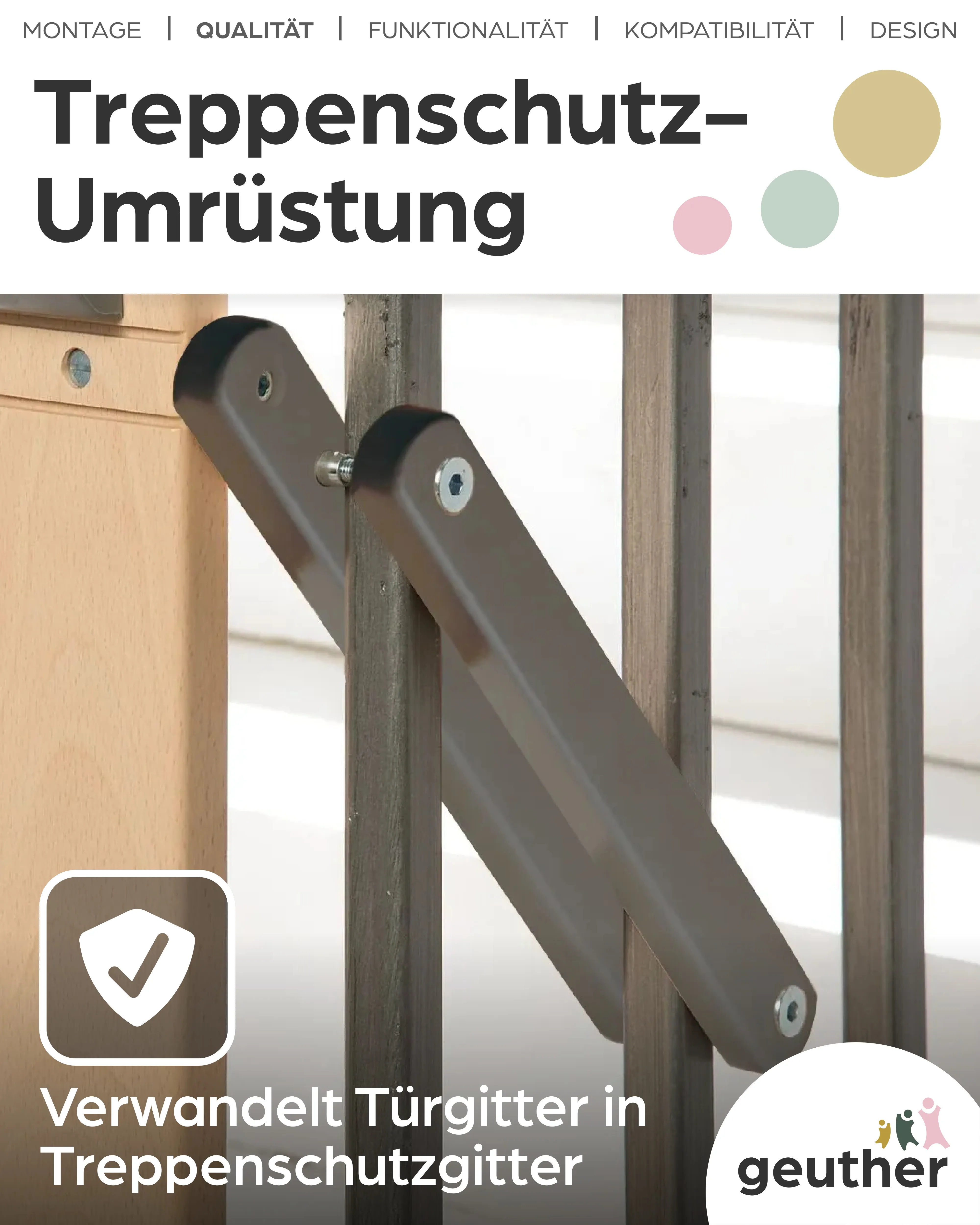 Zusatzklemmen 0036ZK+ für Treppengeländer