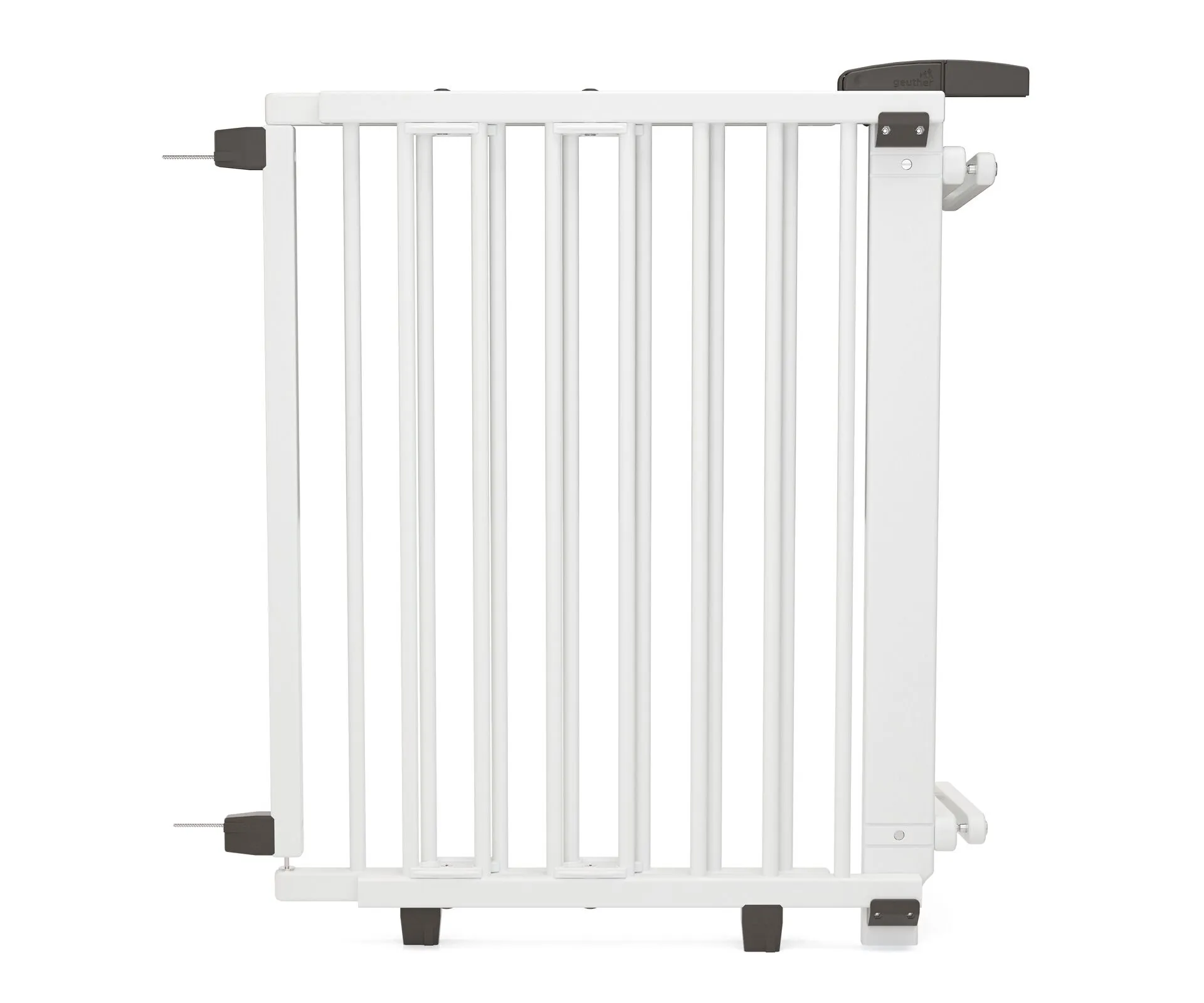 Rundstab Treppenschutzgitter Oris (2733/2735) für Öffnungen von 67 cm - 95 cm aus Holz