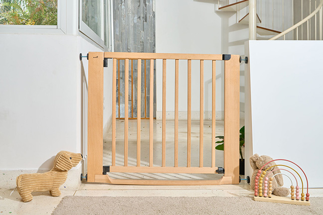 Einhändige Bedienung Easylock Flat Step Holz