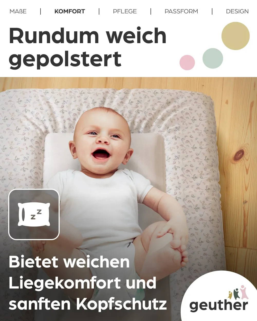 Wickelauflage "Lilly"