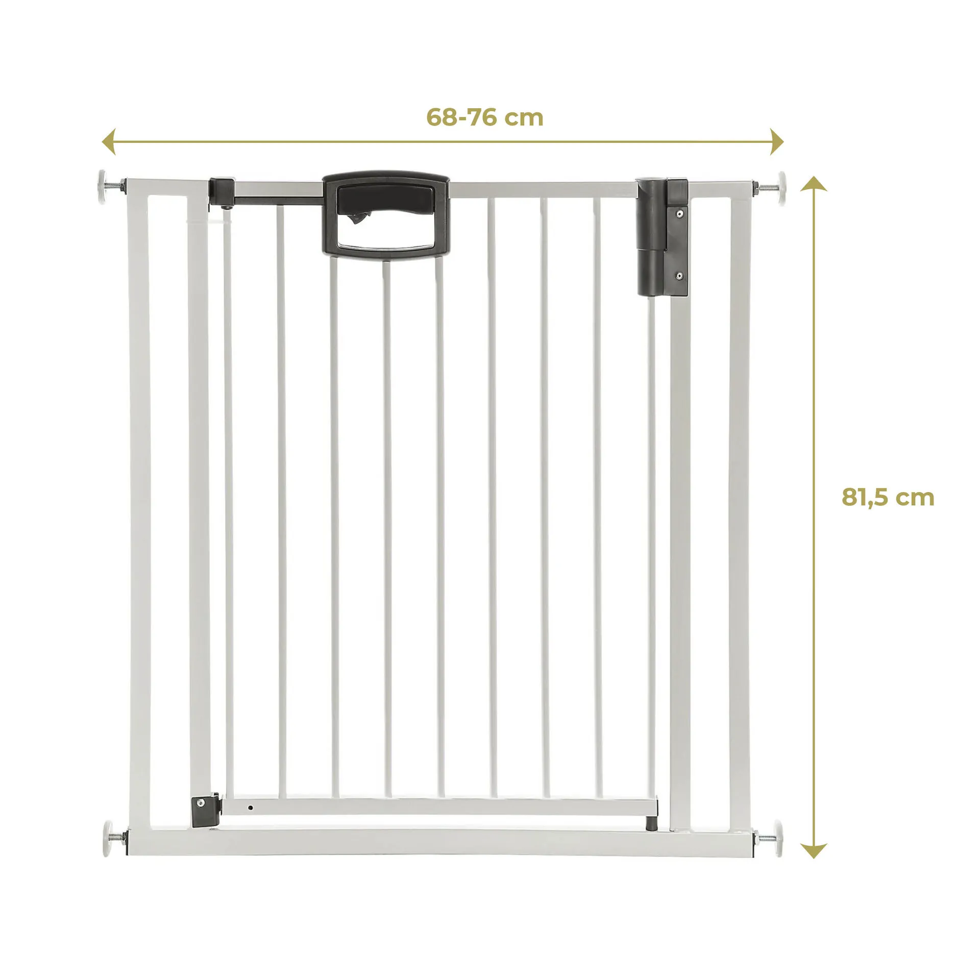 Tür- und Treppenschutzgitter Easylock Plus zum Klemmen Metall