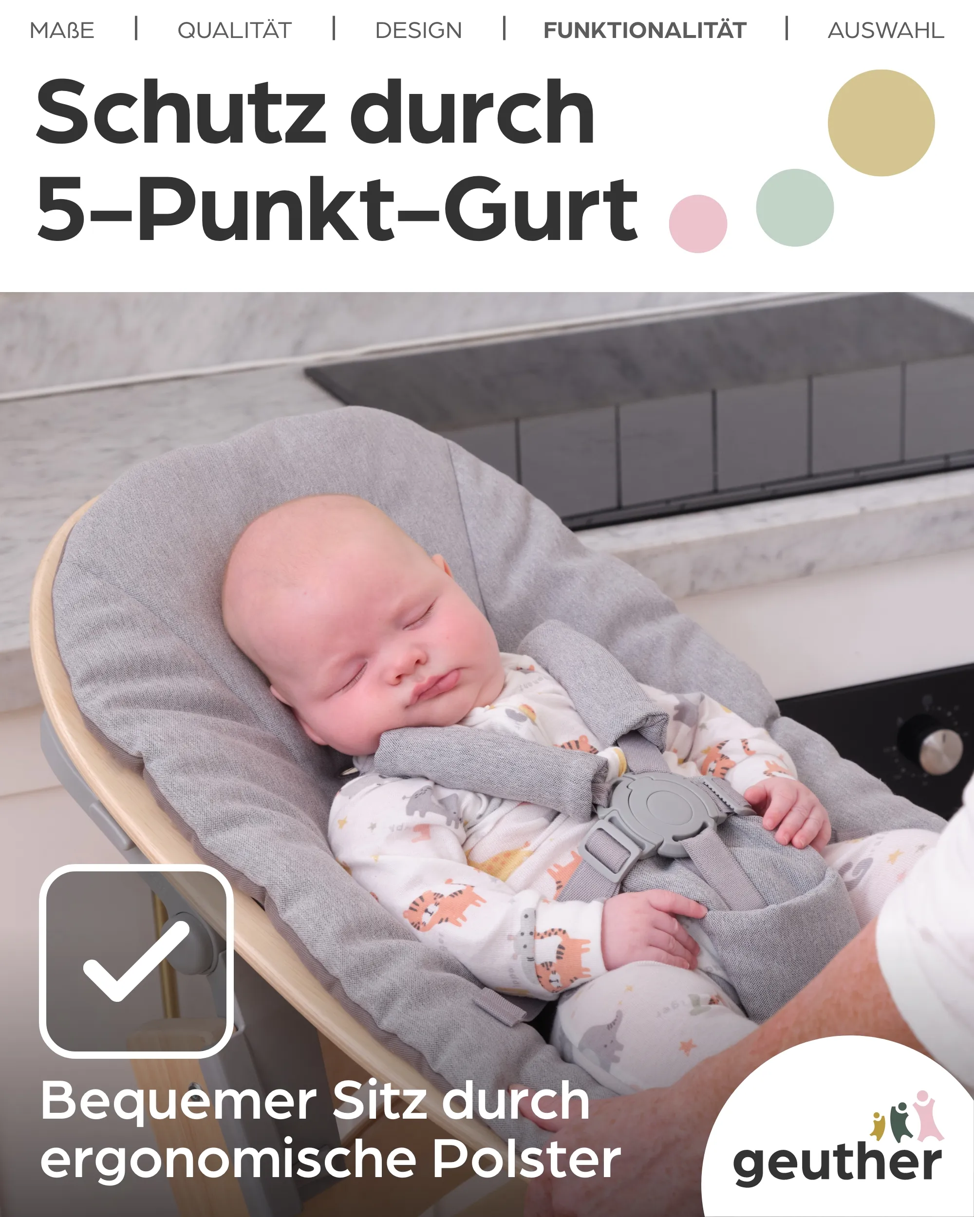 NALA - Baby- & Kinderhochstuhl aus Holz