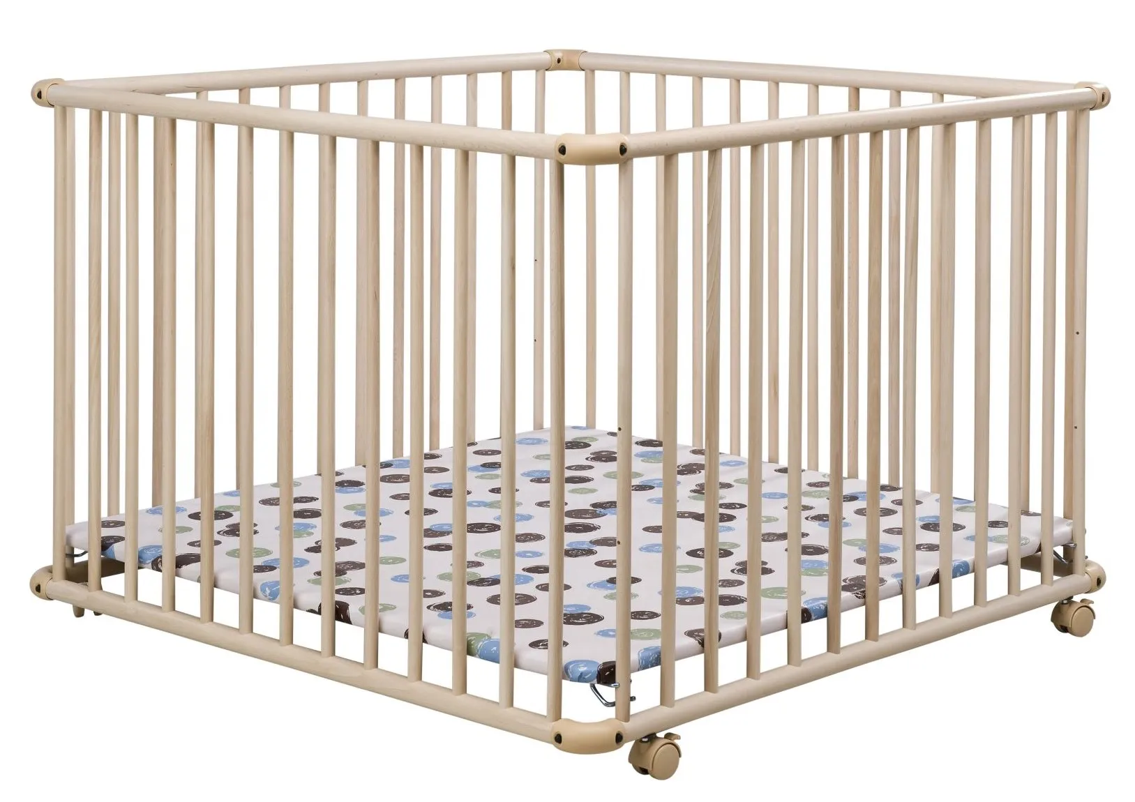 Laufgitter Belami Plus. 76x97 und 97x97 cm. mobil auf Rollen