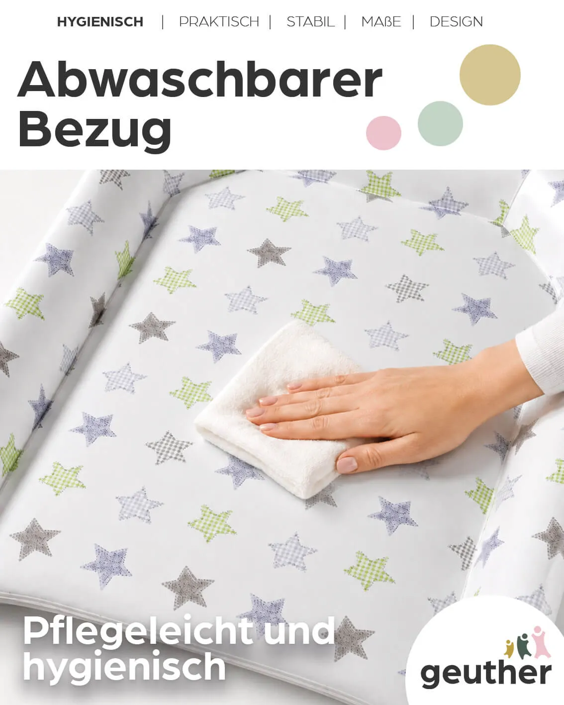 Wickelplatte für Kinderbett