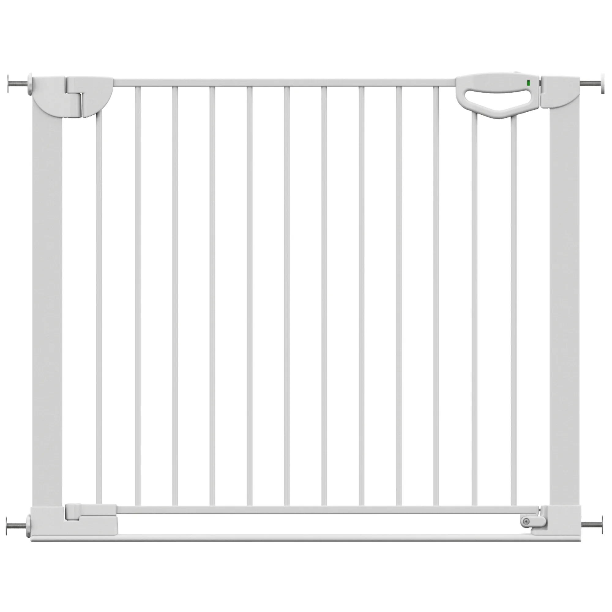 Tür- & Treppenschutzgitter Easylock mit Flatstep 97 cm - 104 cm - Weiß