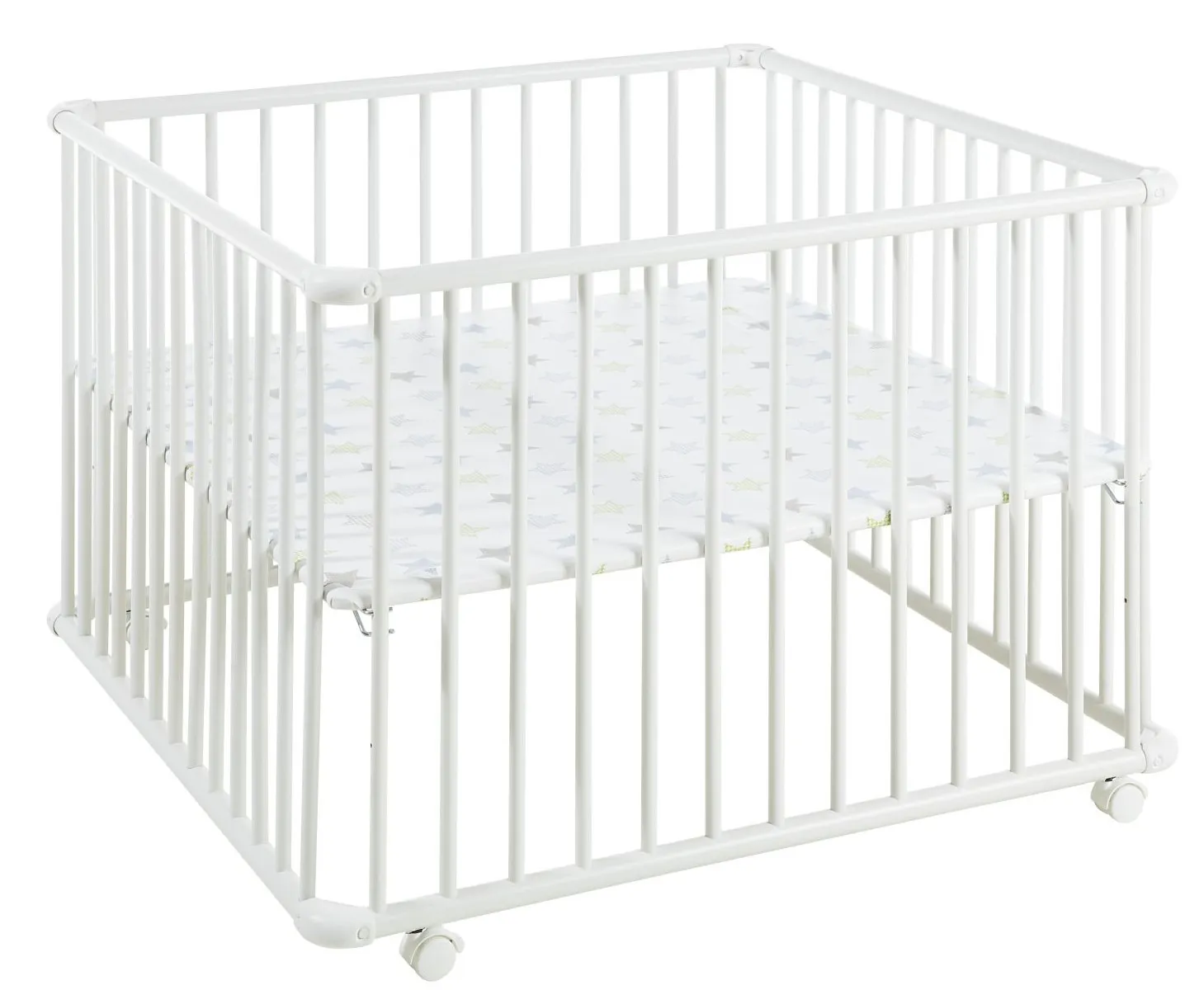 Laufgitter Belami Plus. 76x97 und 97x97 cm. mobil auf Rollen