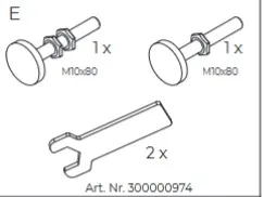 Montagebeutel Easylock Plus Treppenschutzgitter 2793/4793