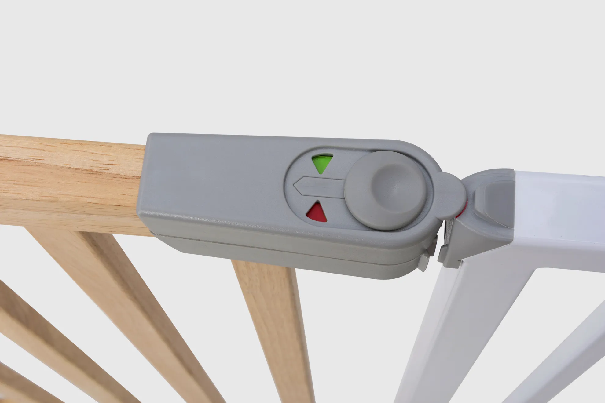 Tür- & Treppenschutzgitter 2713 zum Klemmen für Öffnungen von 98.5-107 cm aus Holz/Metall
