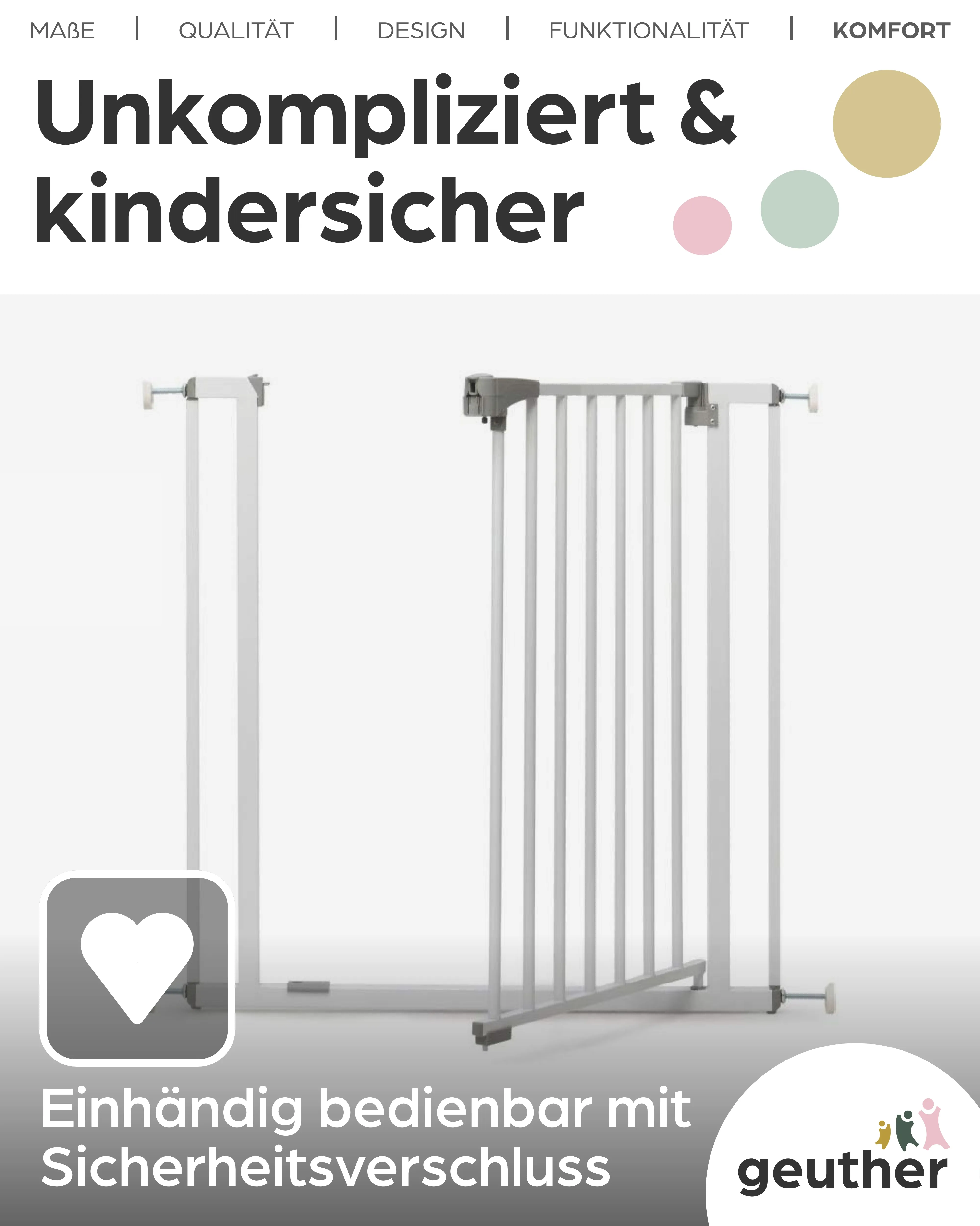 Türschutzgitter 4712 für Öffnungen von 115.5-124 cm aus Metall