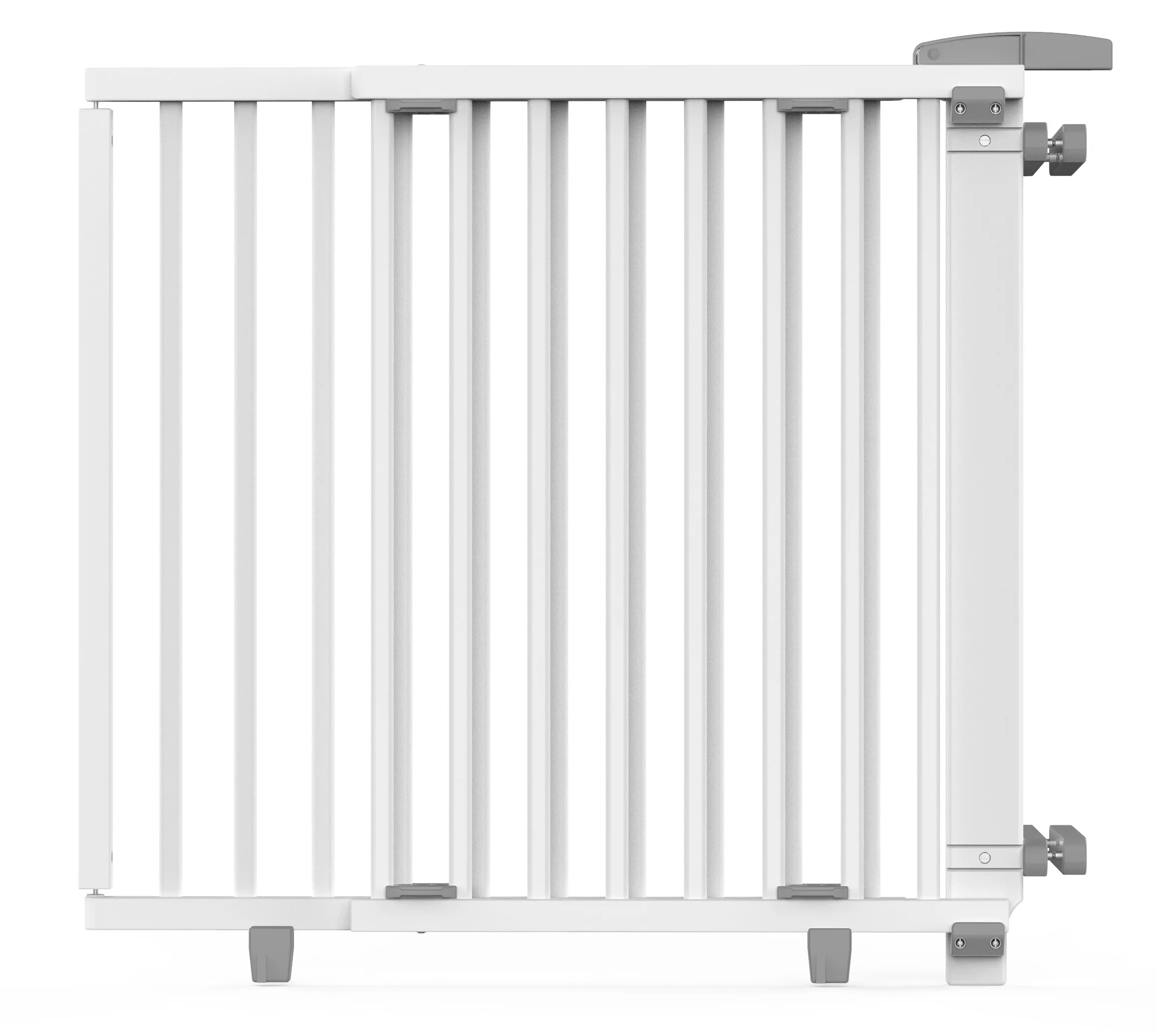 Treppenschutzgitter Oris (2735+) für Öffnungen von 95 cm - 135 cm aus Holz