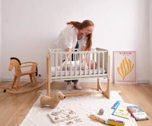HATO als eigenständiges Babybett 6-12 Monate