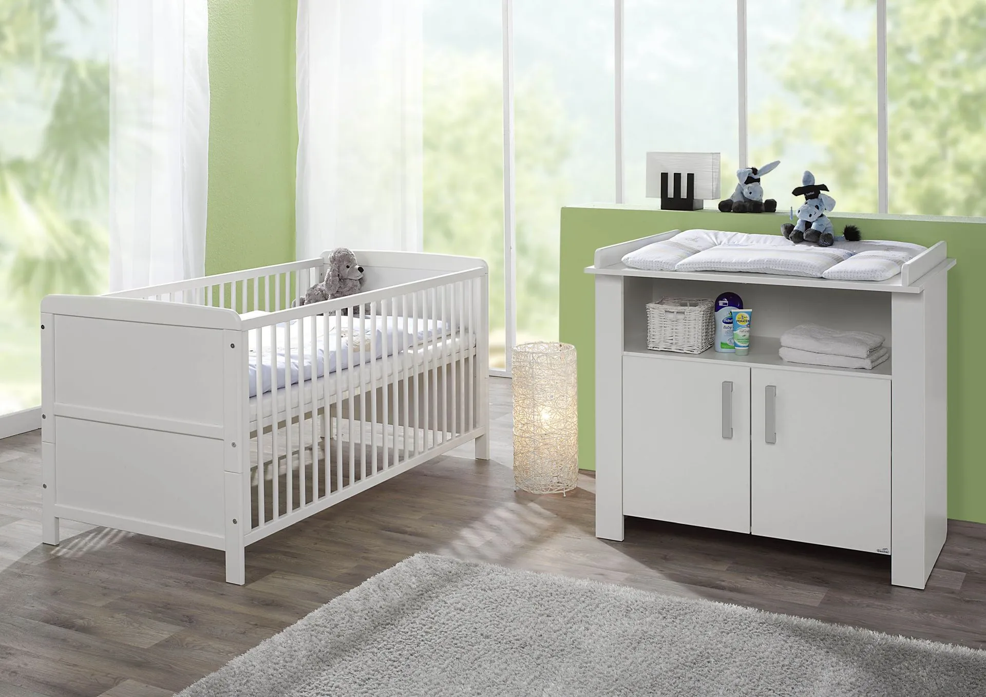 Do It Yourself: Ein Kranich-Mobile für Ihr Babybettchen Babybett Pascal von Geuther