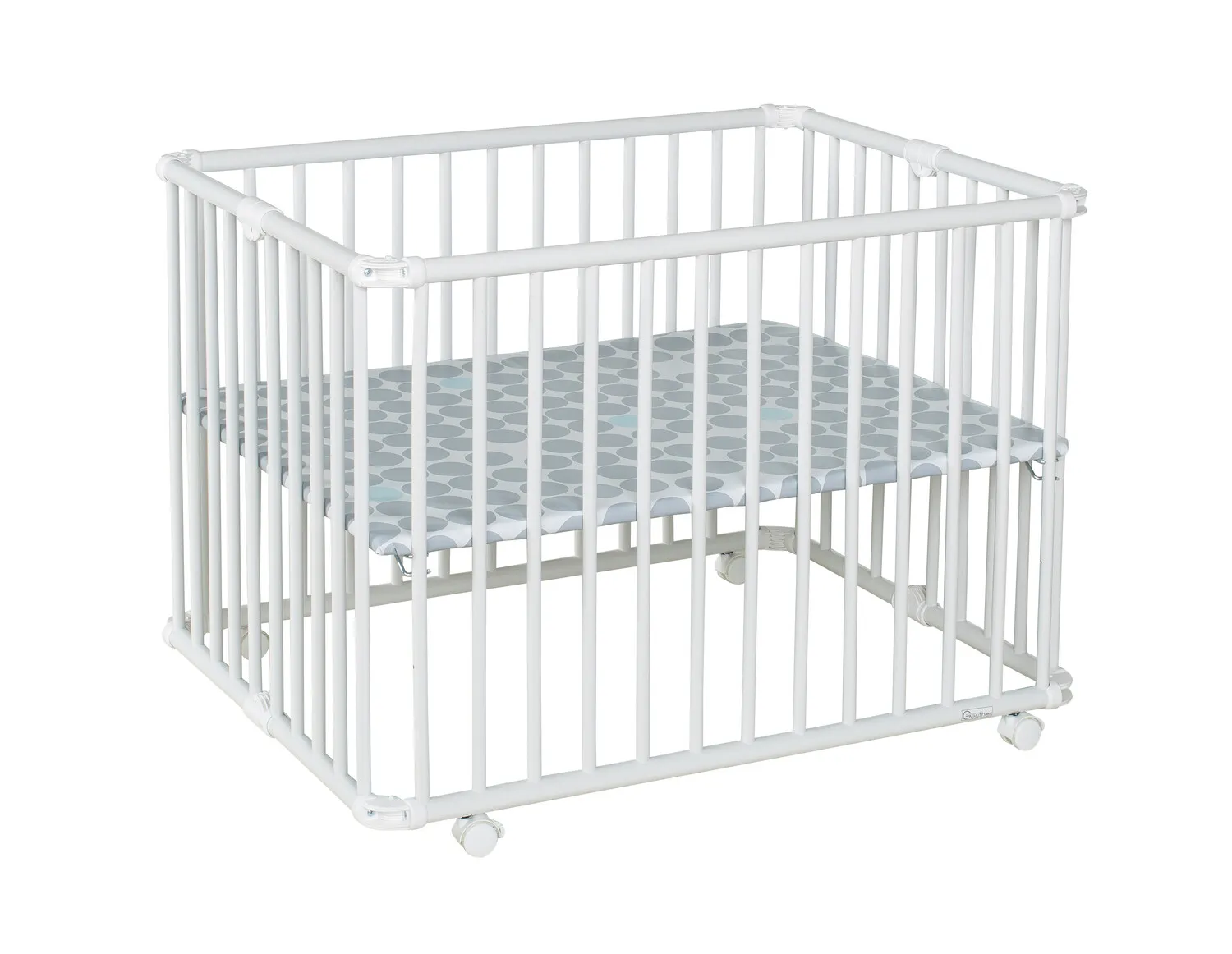 Laufgitter Lucilee. 76x97 und 90x97 cm. mobil auf Rollen