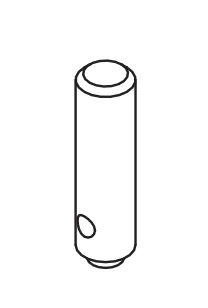 Ersatzteil Fuß Ø8x30