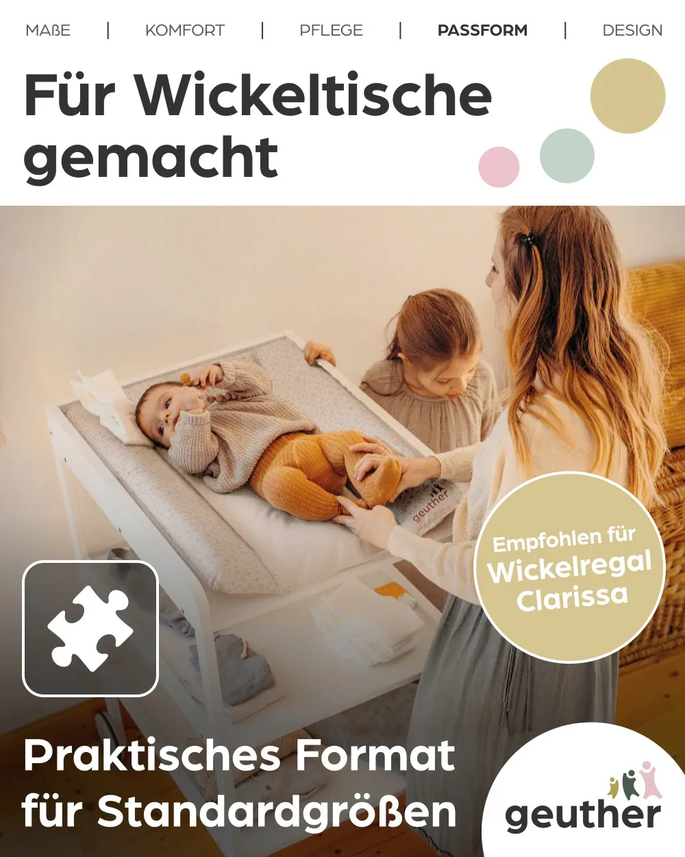 Wickelauflage "Lilly"