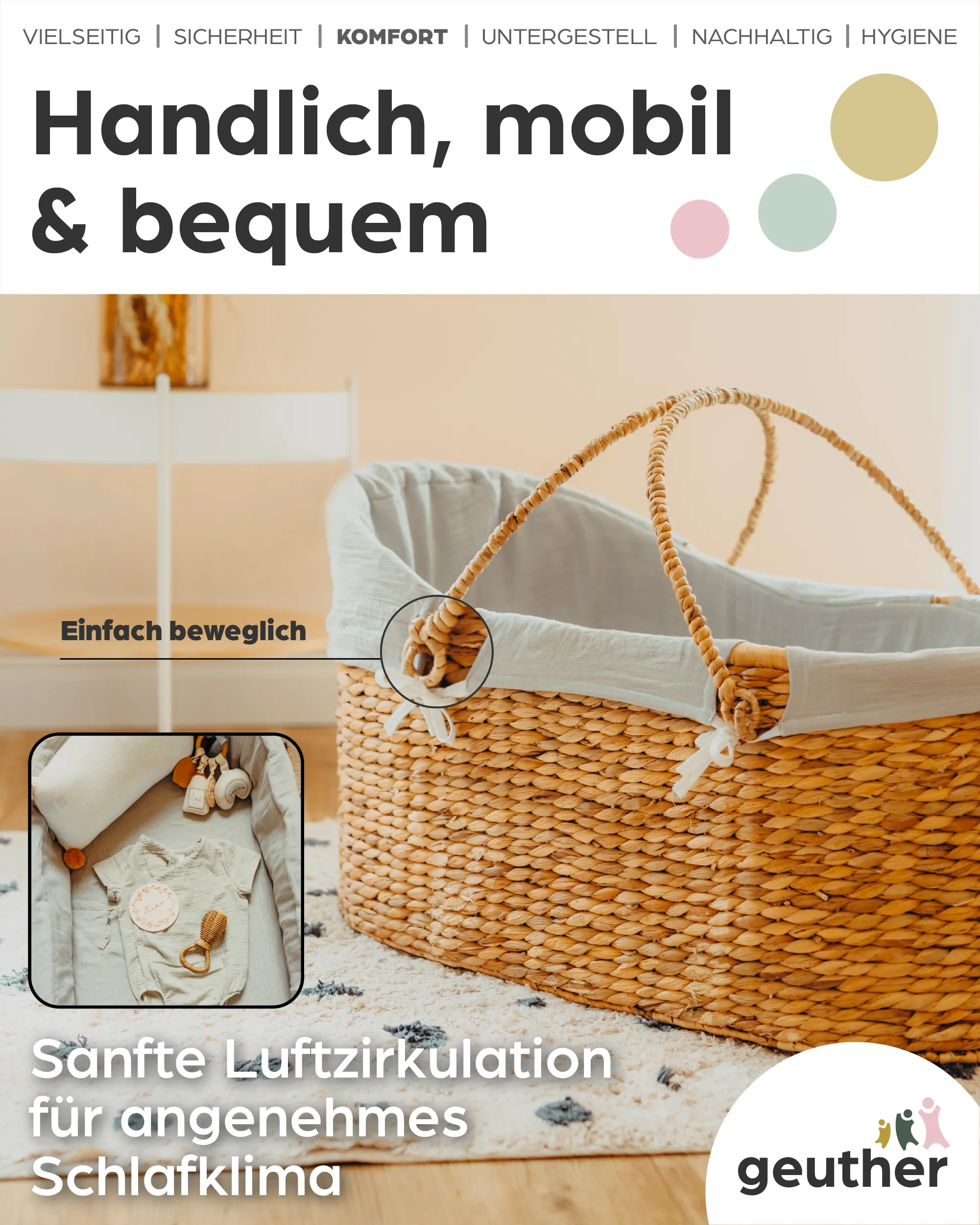 Moses Set: Korb & Untergestell