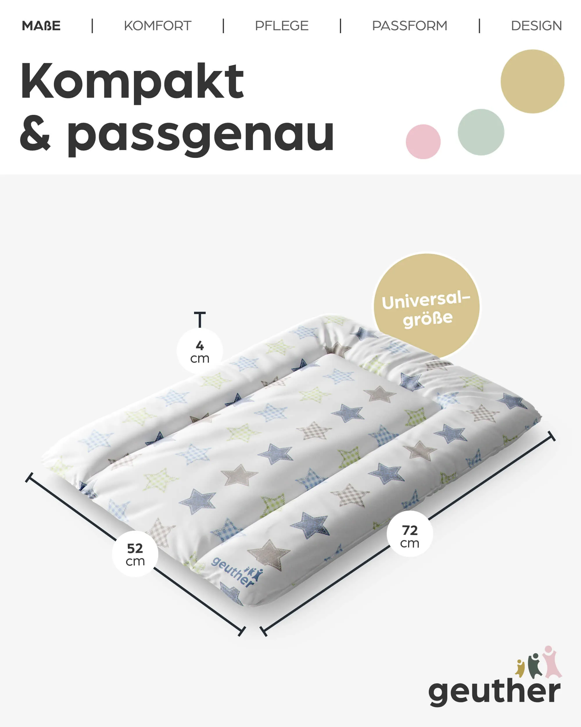 Wickelauflage "Lilly"