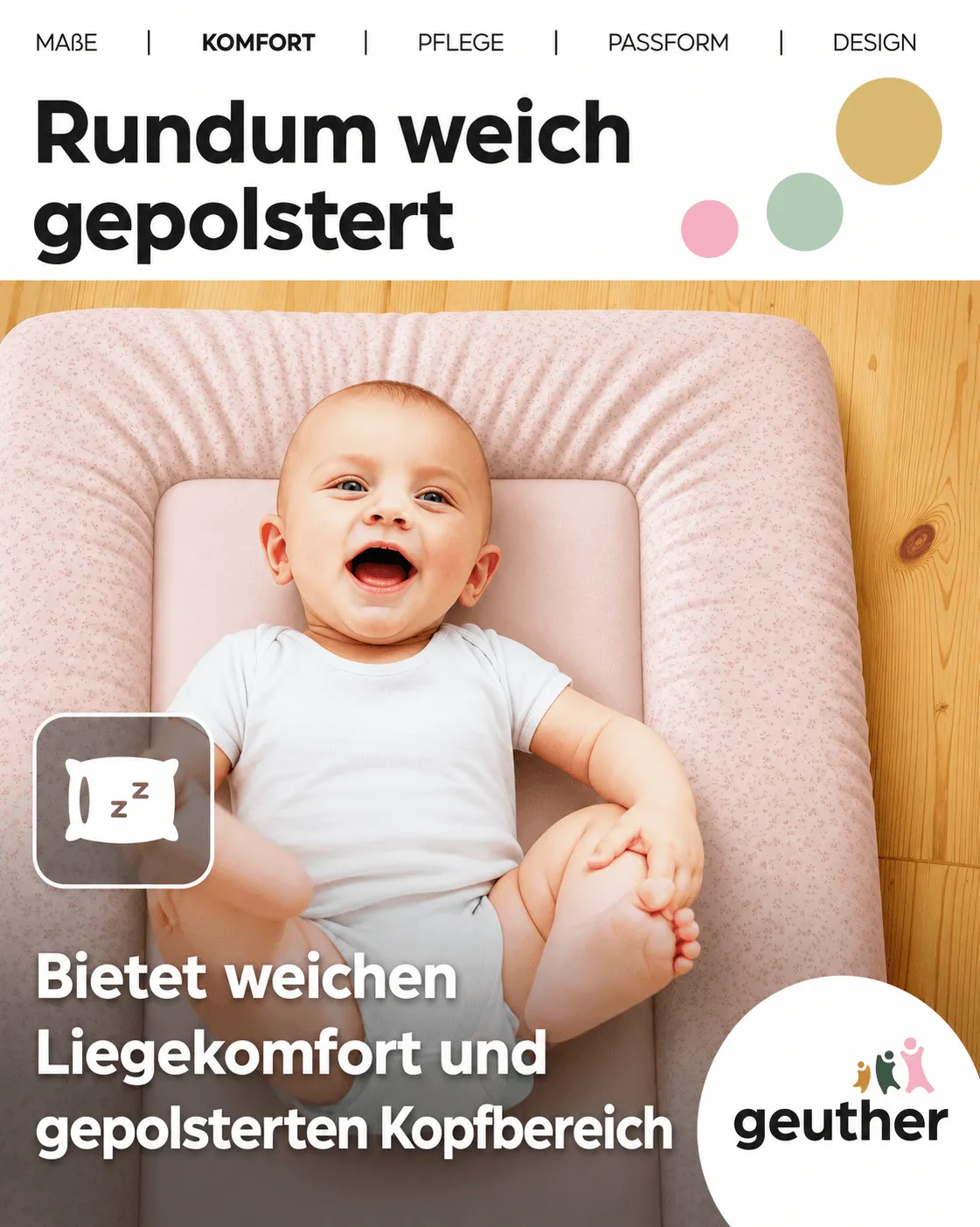Wickelauflage "Lilly"
