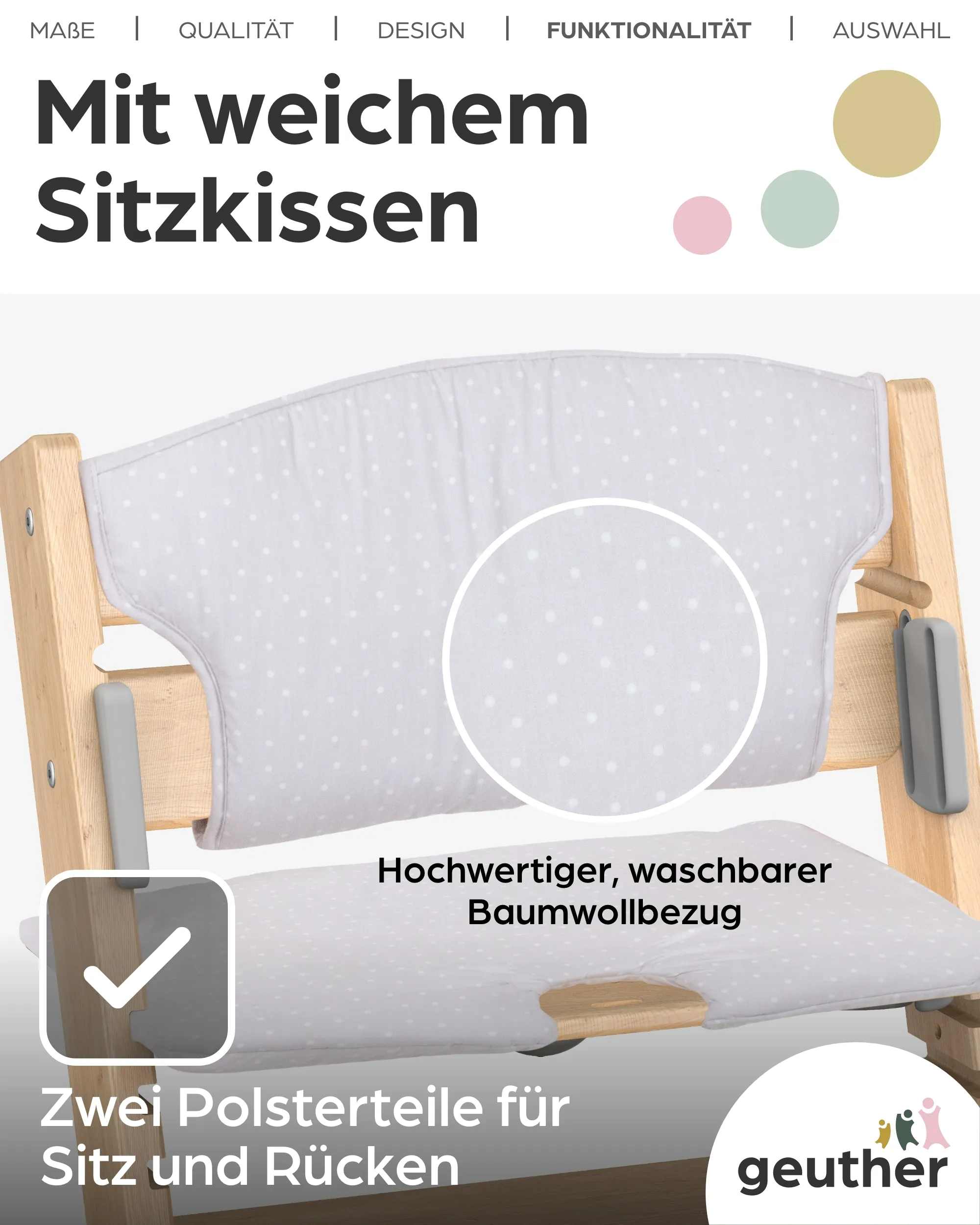NALA - Baby- & Kinderhochstuhl aus Holz