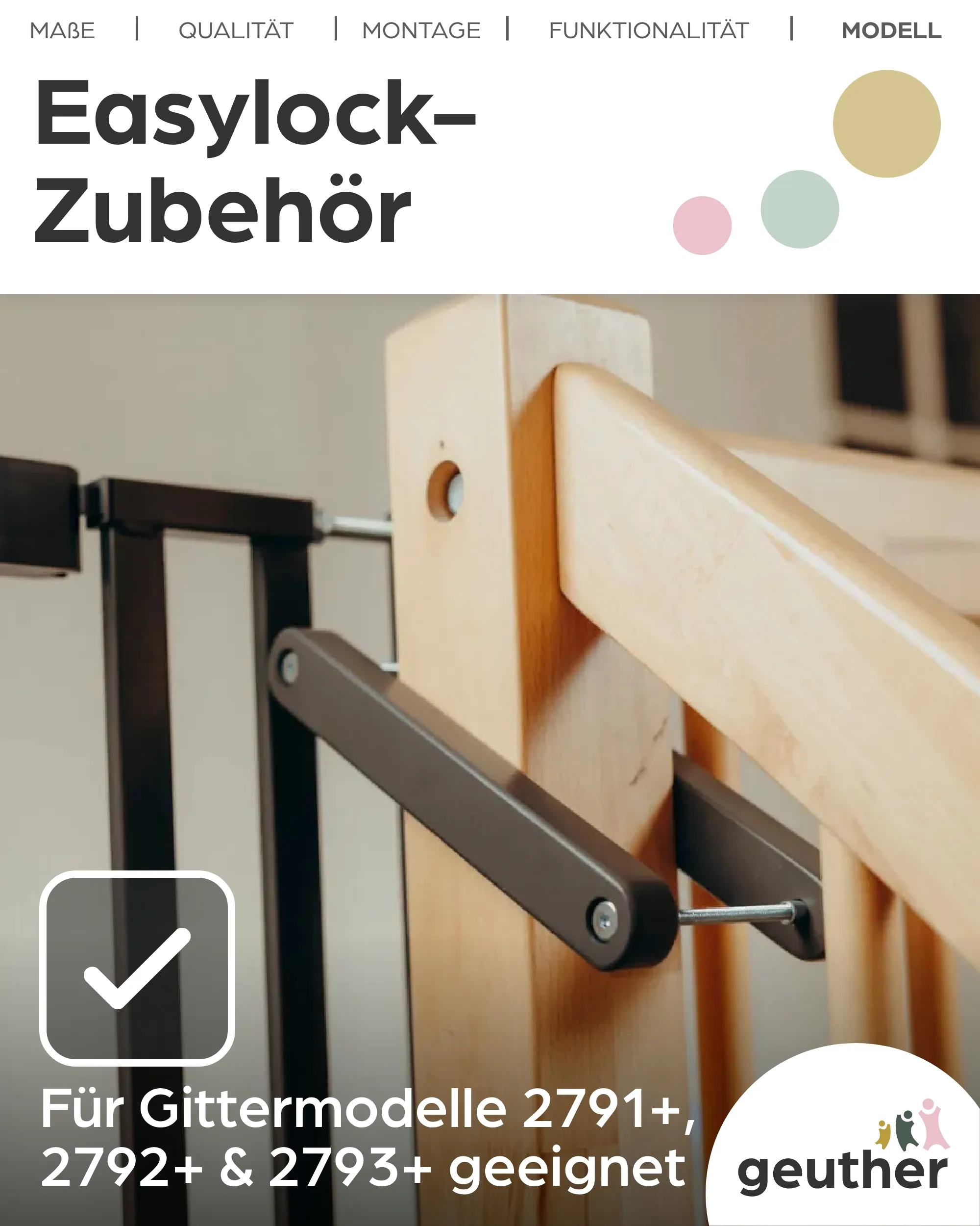 Zusatzklemme Easylock Wood Plus