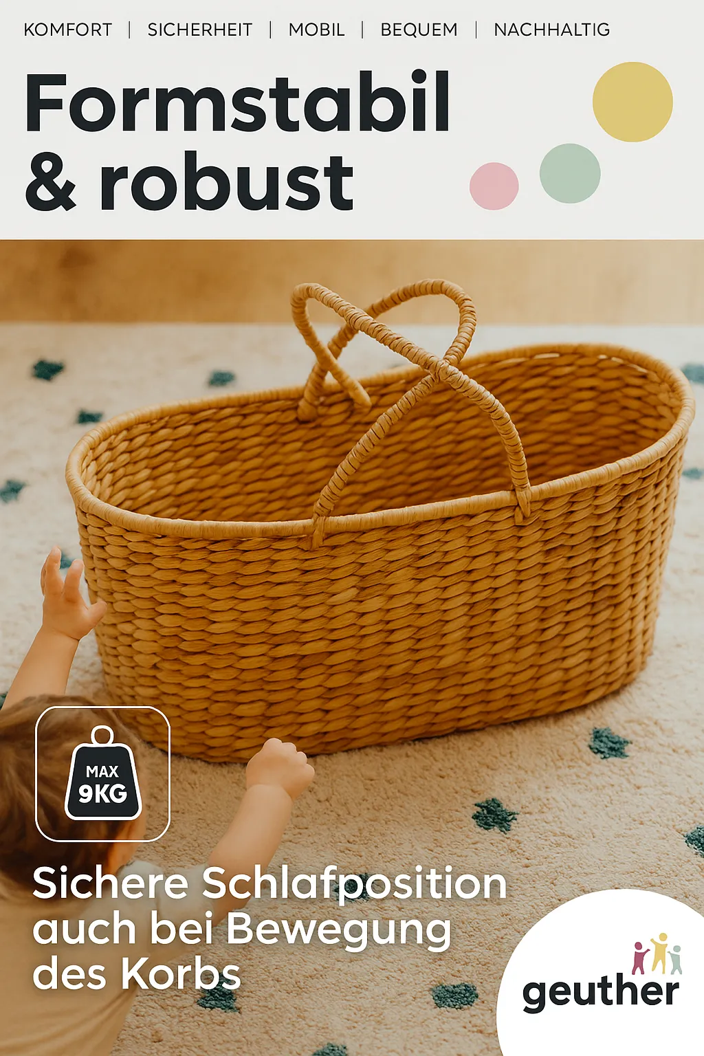 Moses Korb Groß – ohne Bezug & Matratze