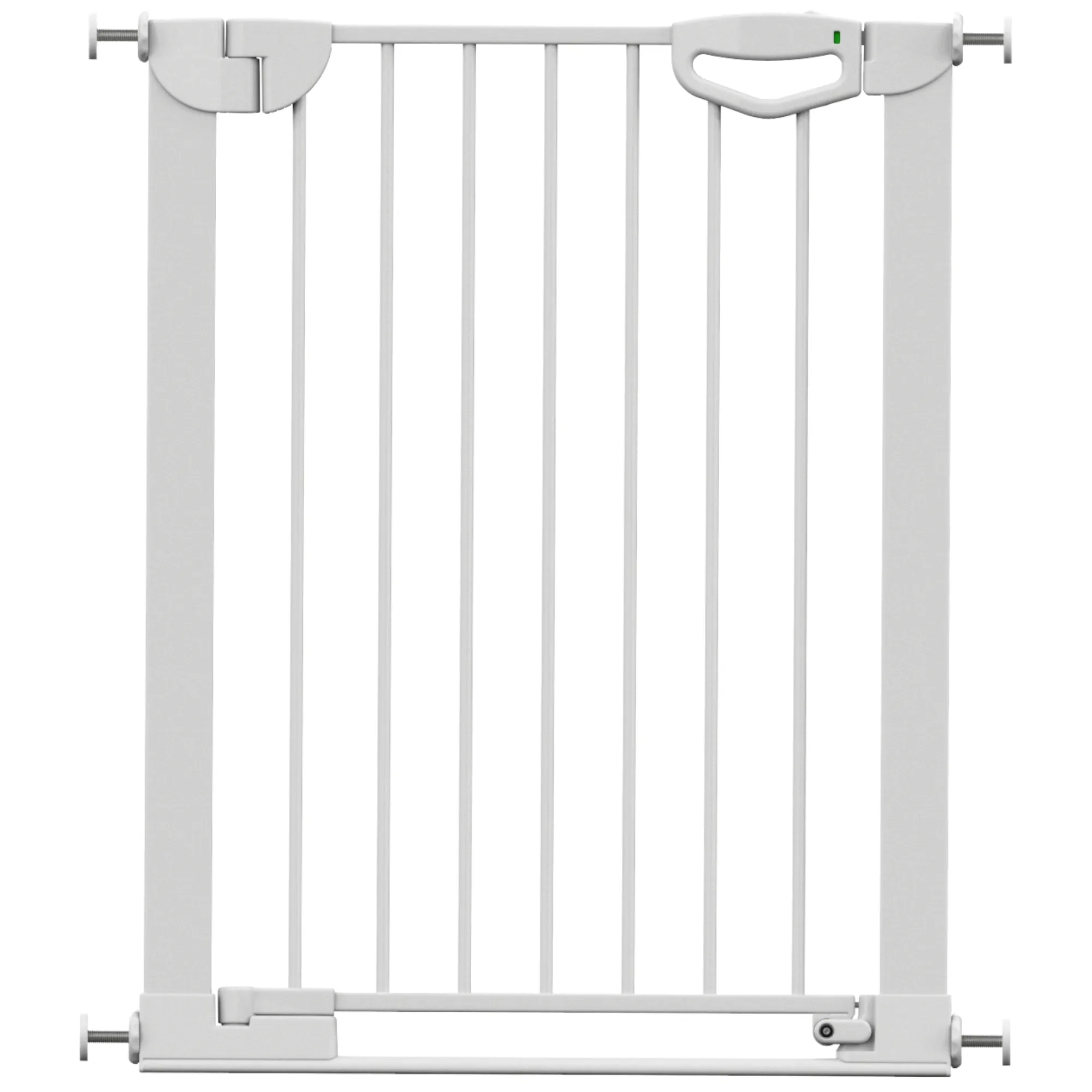 Tür- & Treppenschutzgitter Easylock mit Flatstep 69 cm - 76 cm - Weiß