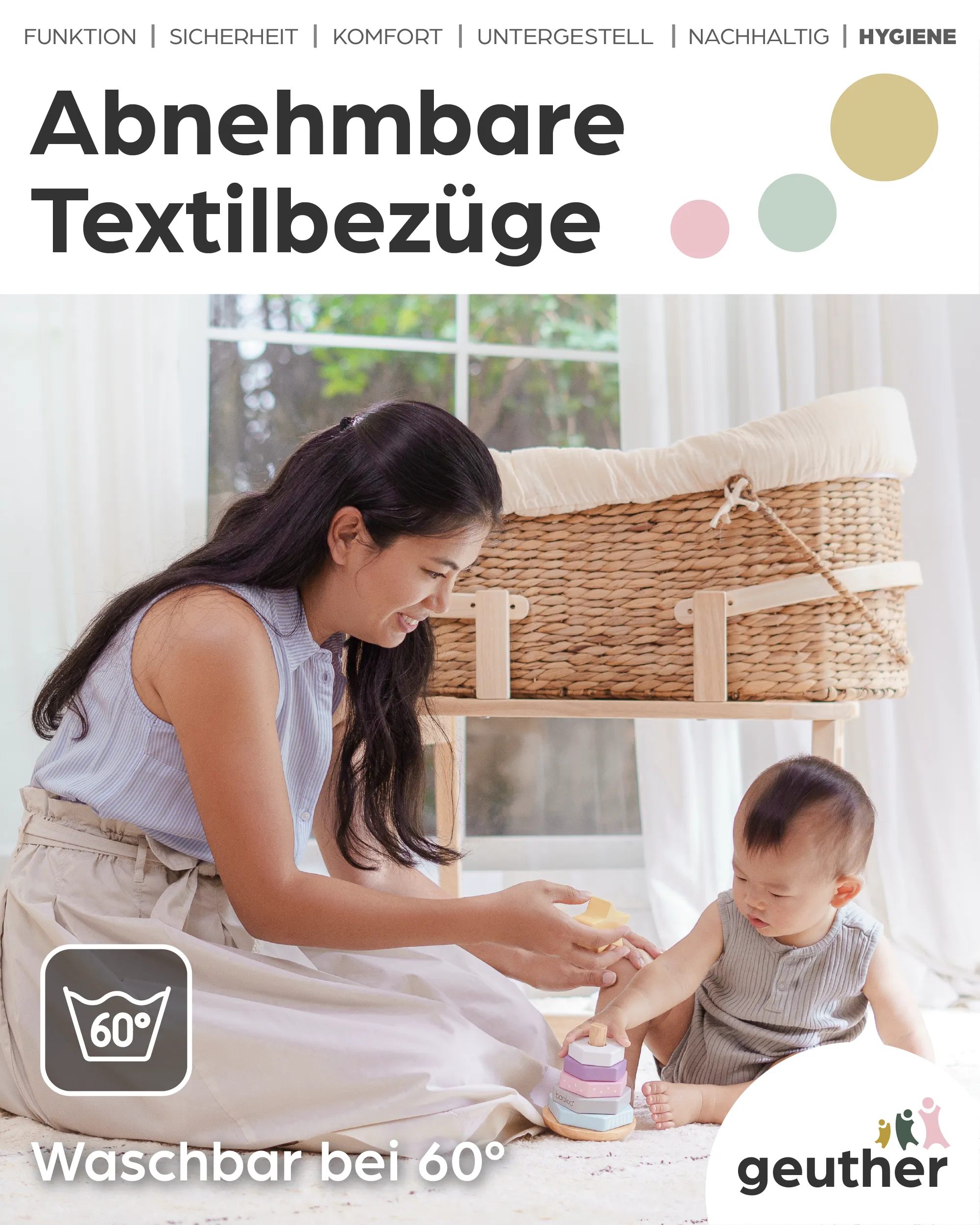 Moses Set: Korb & Untergestell