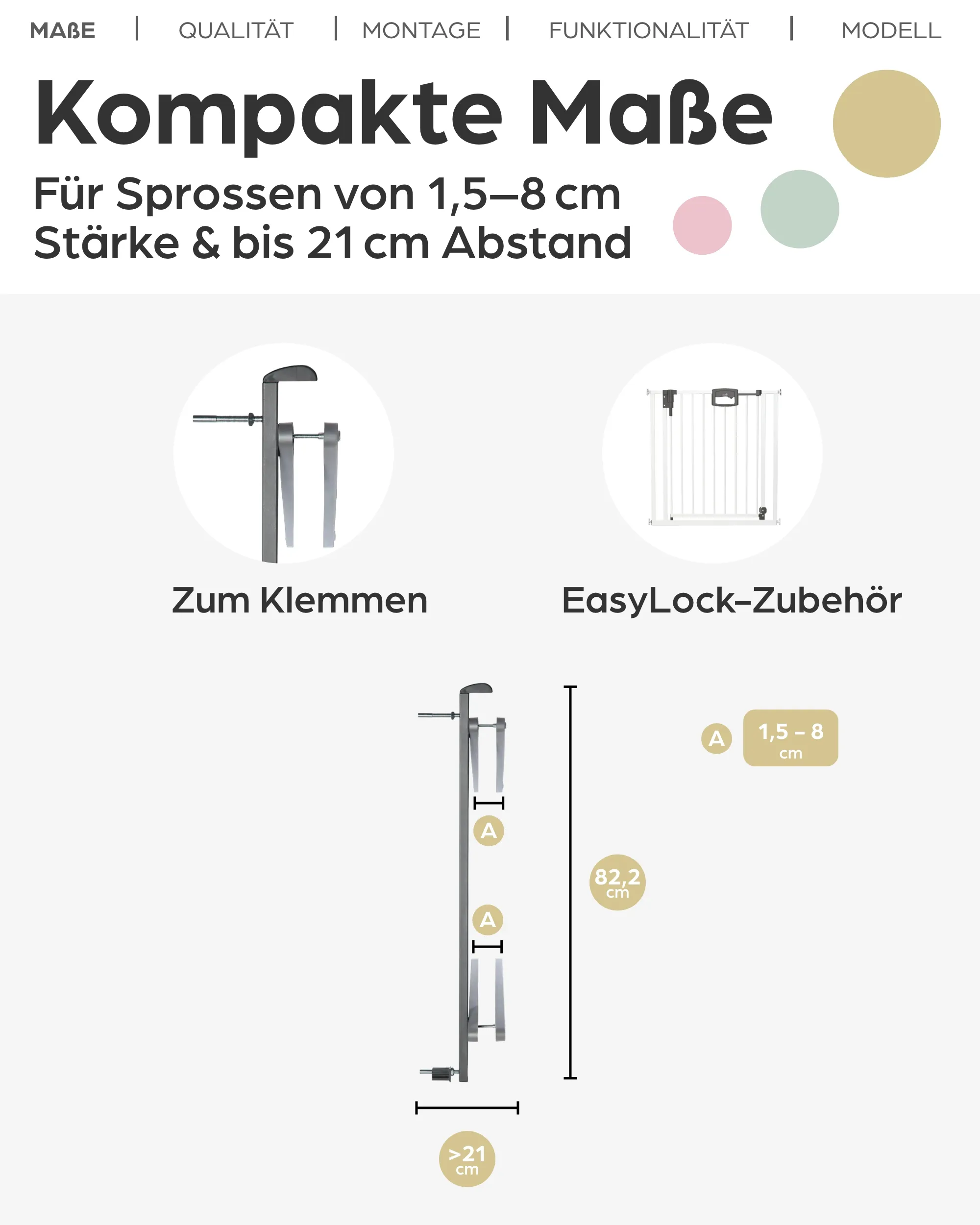 Zusatzklemme Easylock Wood Plus