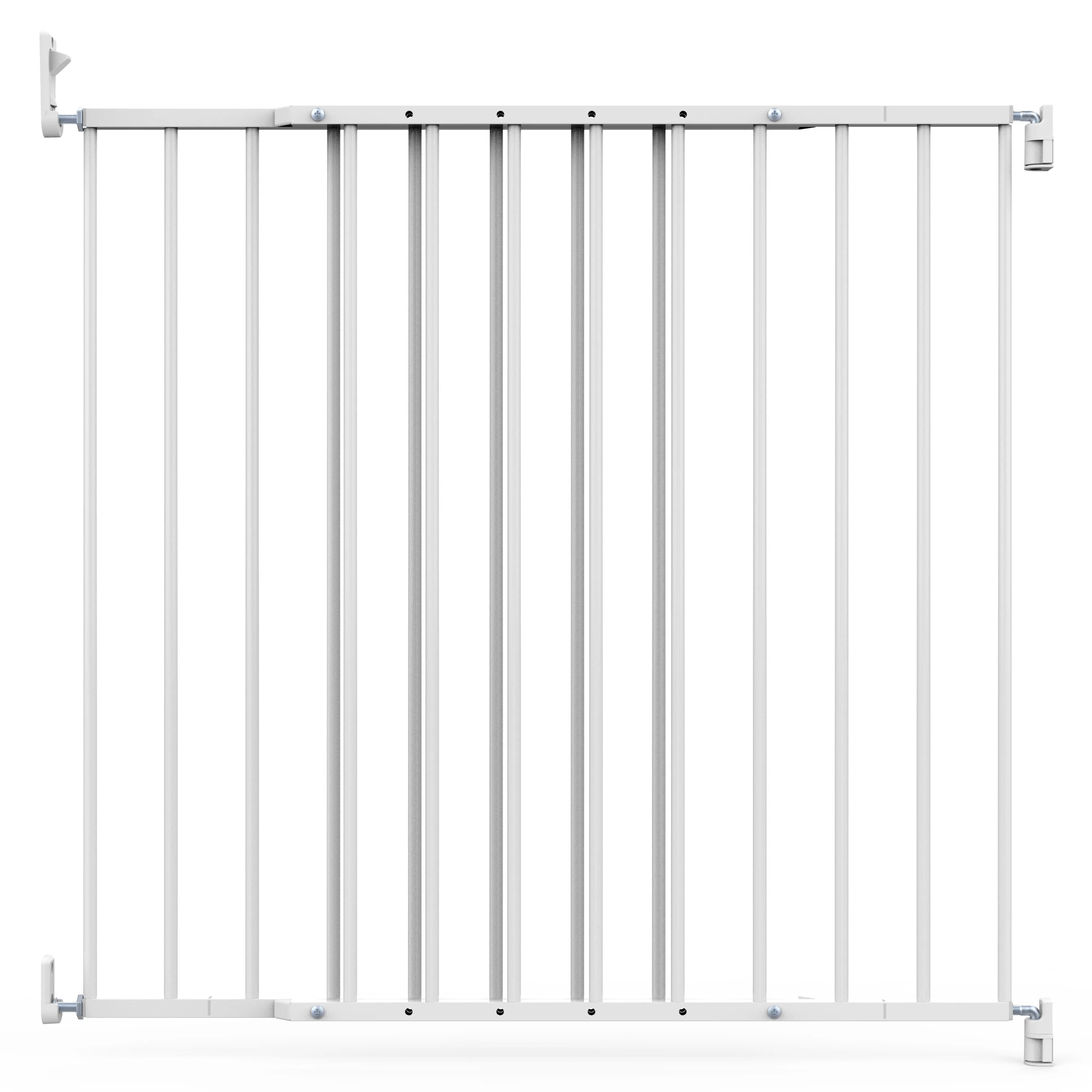 Türschutzgitter 4710 für Öffnungen von 60-107 cm aus Metall, weiß