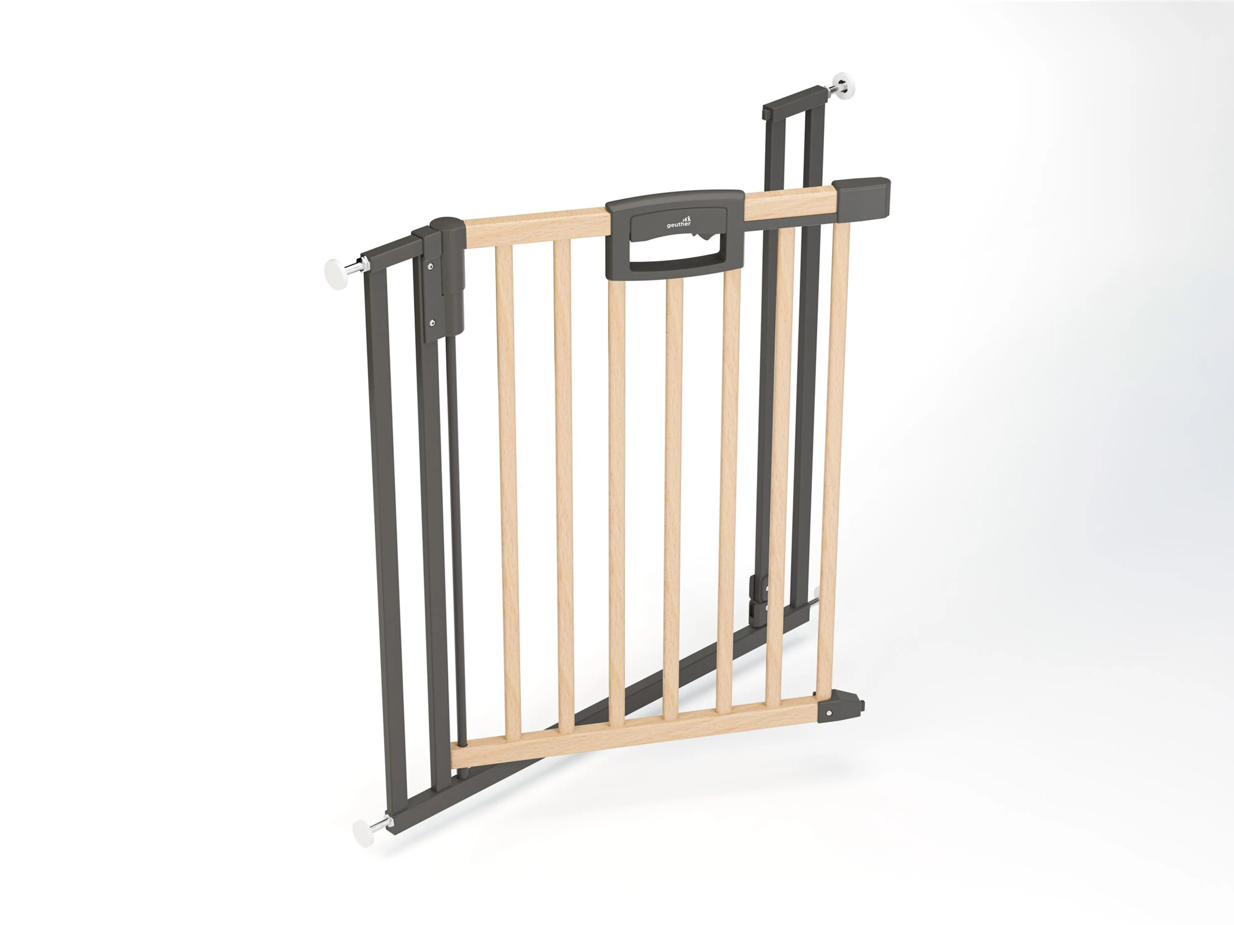 Tür- und Treppenschutzgitter Easylock Wood Plus (Ohne Bohren)