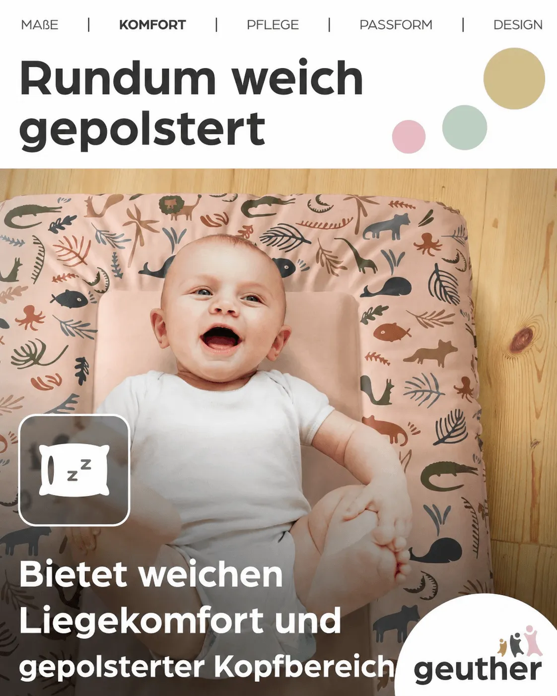 Wickelauflage "Lilly"