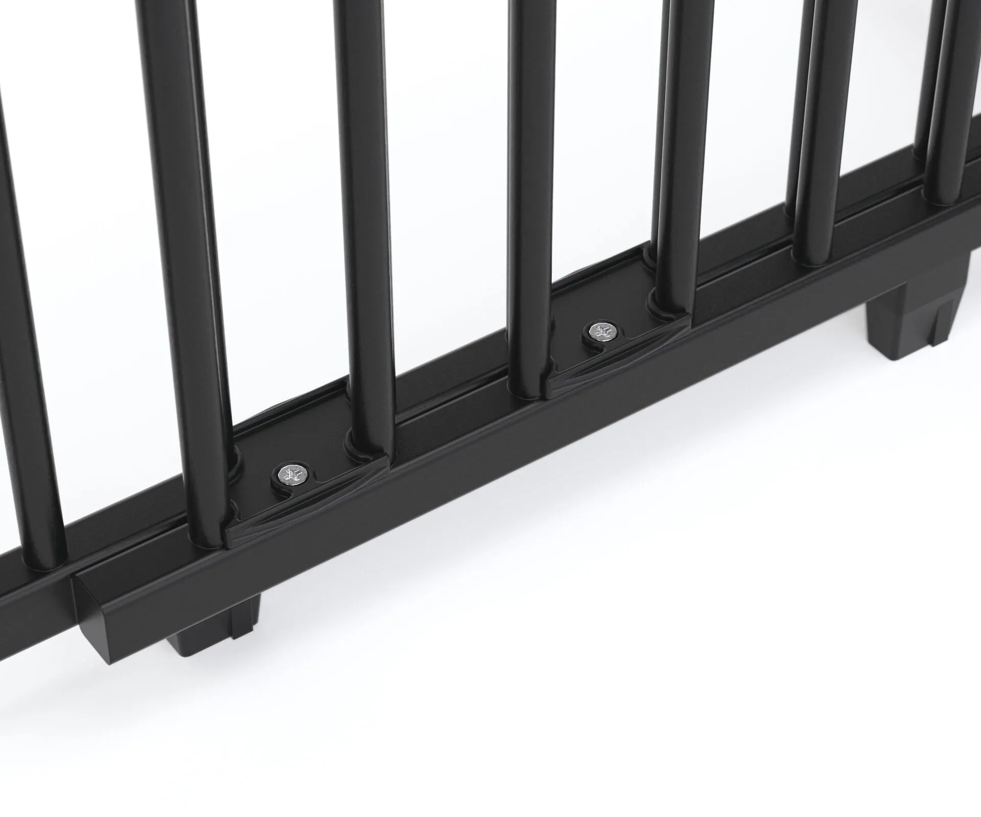 Rundstab Treppenschutzgitter Oris (2733/2735) für Öffnungen von 67 cm - 95 cm aus Holz