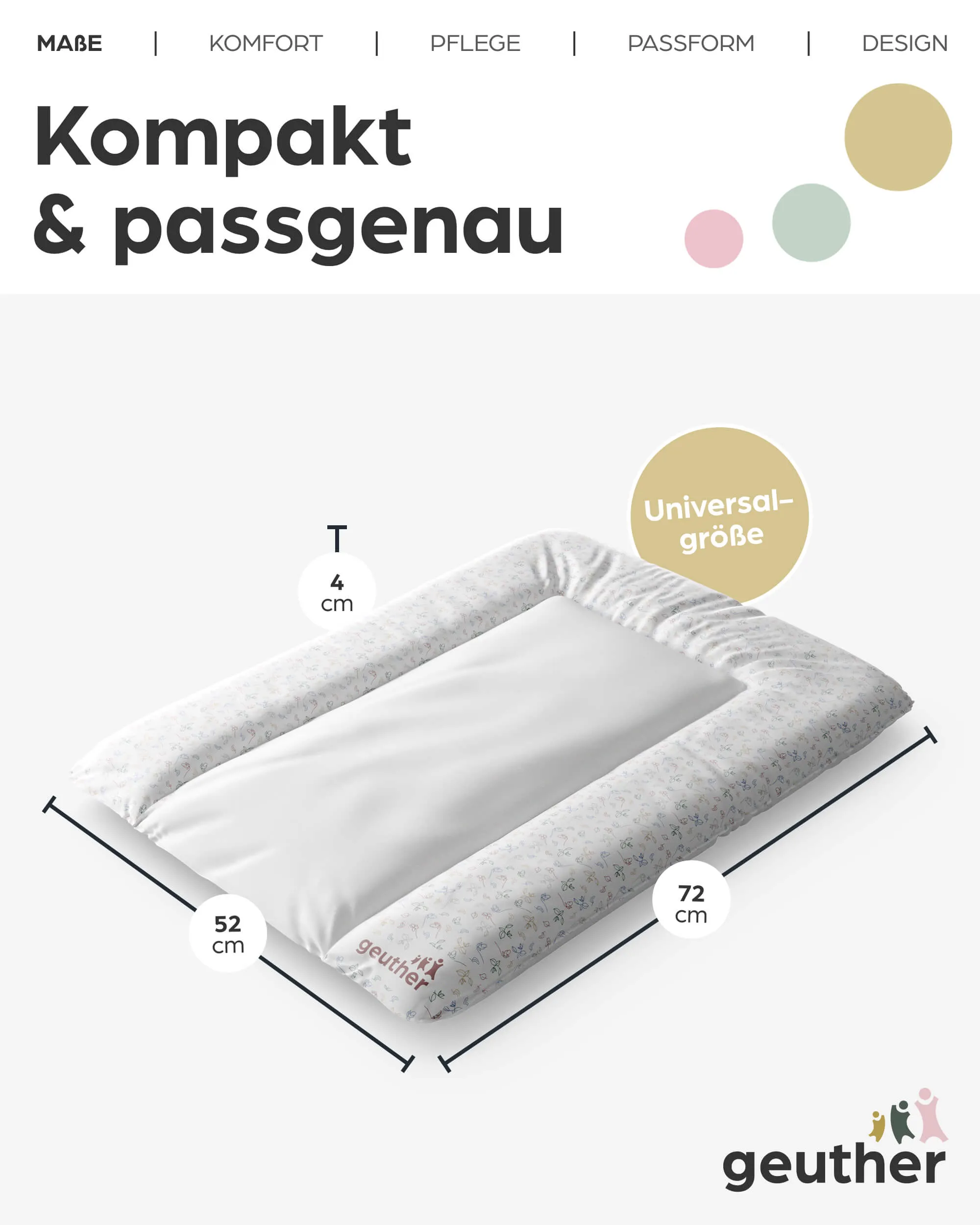 Wickelauflage "Lilly"