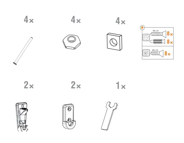 Ersatzteil Montagebeutel Yoko