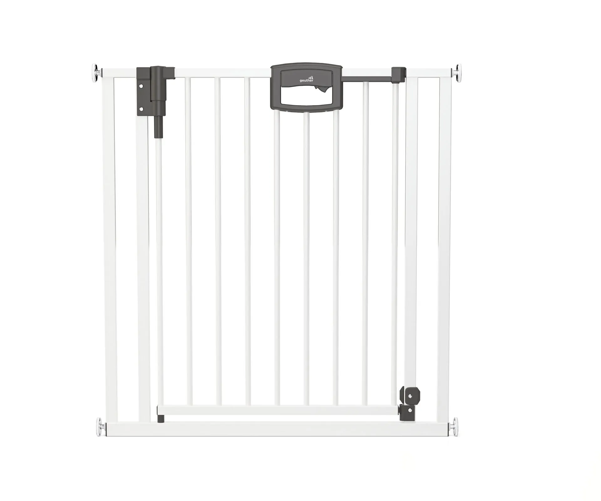 Tür- und Treppenschutzgitter Easylock Plus zum Klemmen Metall (88,5 cm - 96,5 cm)