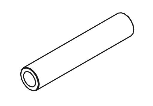 Ersatzteil Metallhülse M4x26 verzinkt