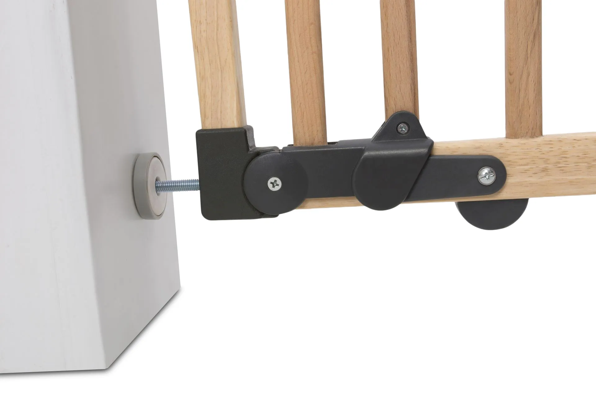 Türschutzgitter 2714 zum Klemmen für Öffnungen von 68-102 cm aus Holz