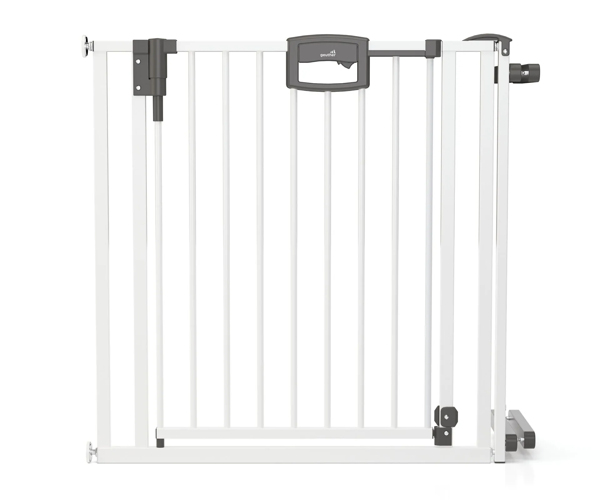 Tür- und Treppenschutzgitter Easylock Plus zum Klemmen Metall (84,5 cm - 92,5 cm)