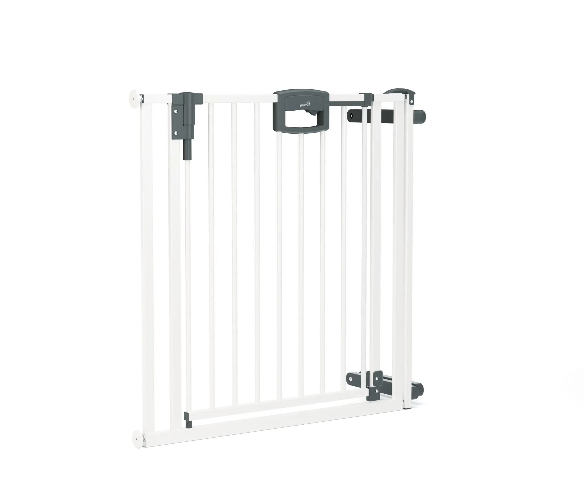 Tür- und Treppenschutzgitter Easylock Plus zum Klemmen Metall (92 cm - 100,5 cm)