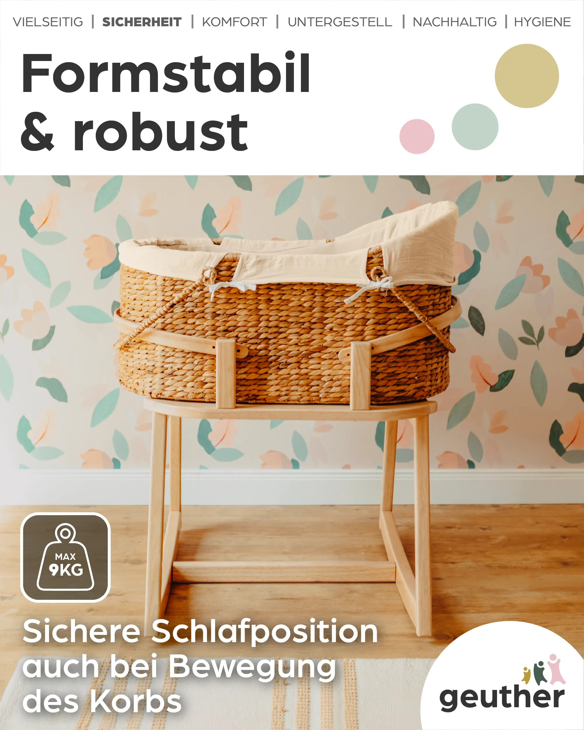 Moses Set: Korb & Untergestell