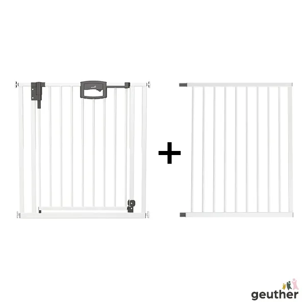 SET4792_0095VS_600x600 Tür- und Treppenschutzgitter Easylock Plus zum Klemmen Metall (144,5 cm - 152,5 cm)