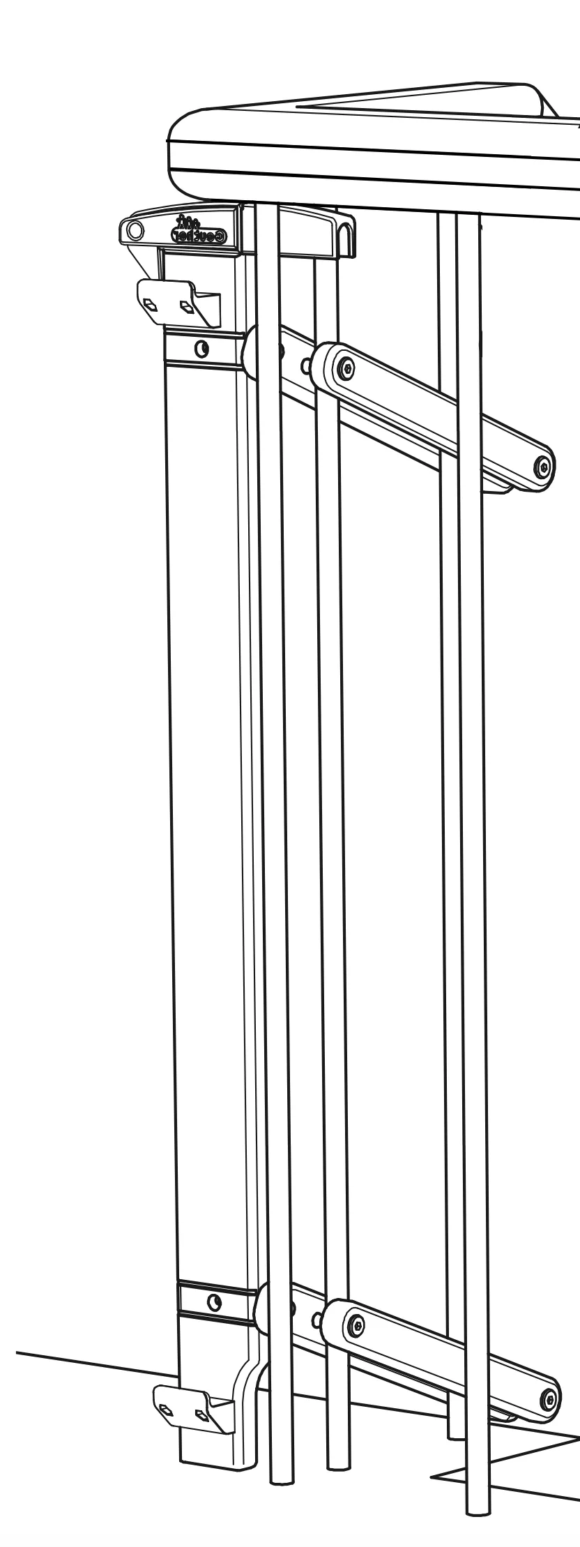 Zusatzklemmen 0036ZK+ für Treppengeländer